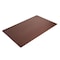 Dacasso Chocolate Brown Leatherette 38" x 24" Desk Mat without Rails PR-3432 - alternate 4